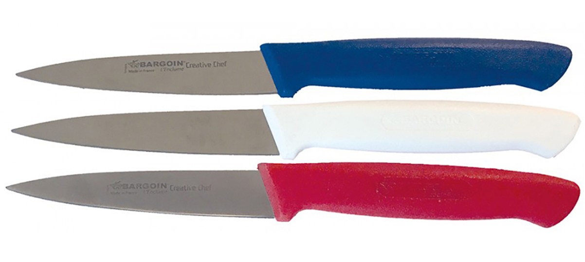 Kit couteau inox et poussoir (8x8 mm) pour coupe frites - Colichef