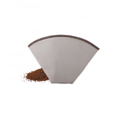 Filtre à café universel acier inox taille 2