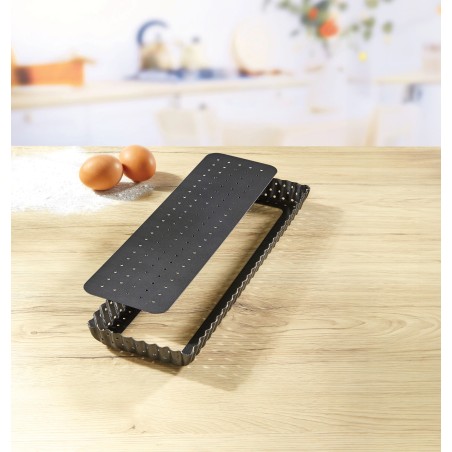 Moule tarte perforé rectangle Achat/Vente au meilleur prix