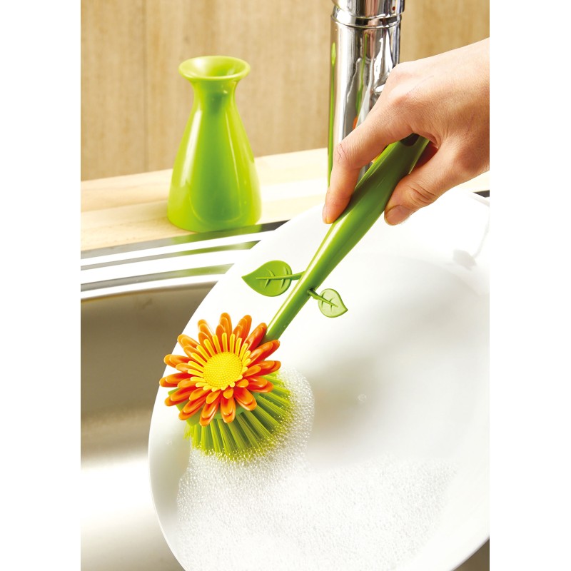 Lot de 2 brosses vaisselle fleur Achat/Vente au meilleur prix