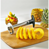 Tranche ananas inox