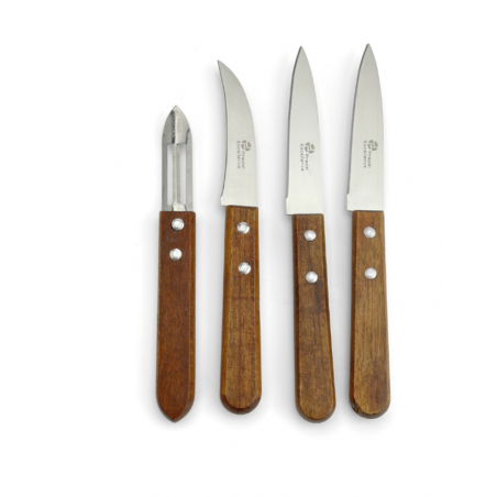 LOT DE 4 COUTEAUX ESSENTIELS CUISINE Achat/Vente au meilleur prix