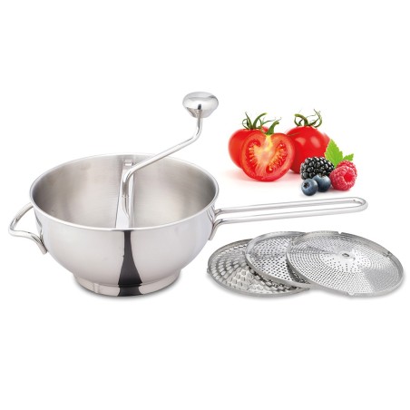 Moulin légumes inox 3 grilles Achat/Vente au meilleur prix